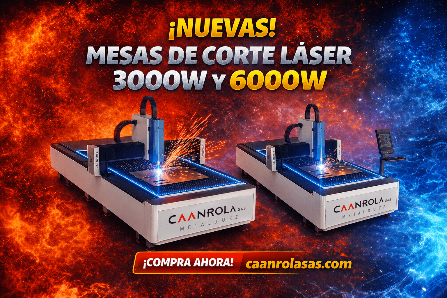 mesa de corte laser