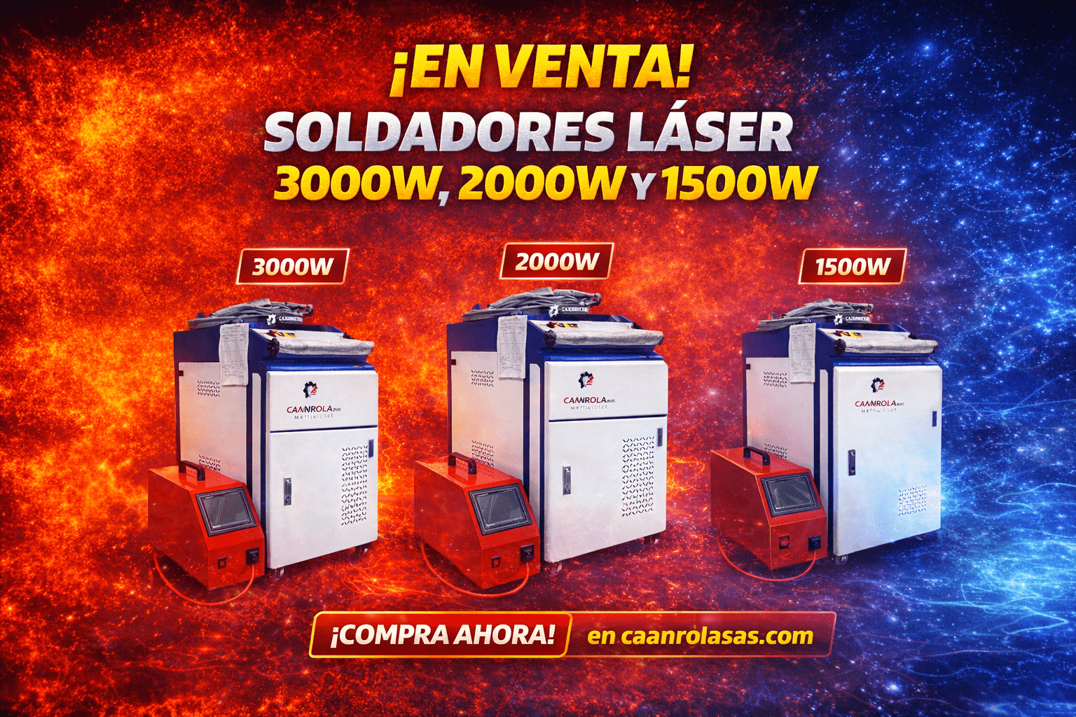 soldador laser