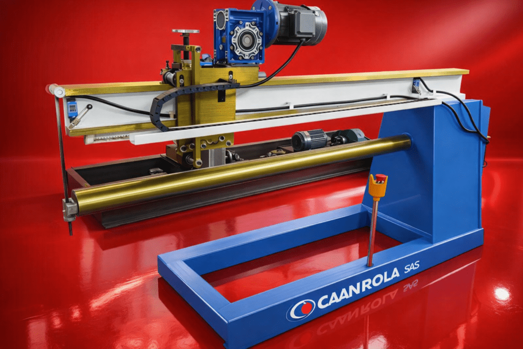 El sellador de barriles de CAANROLA SAS METALGUEZ está diseñado para garantizar cierres firmes y herméticos en barriles metálicos, asegurando la protección de líquidos y materiales industriales durante su almacenamiento y transporte. Su sistema de sellado robusto y confiable ofrece máxima seguridad, reduciendo riesgos de fugas y mejorando la eficiencia en procesos logísticos.
