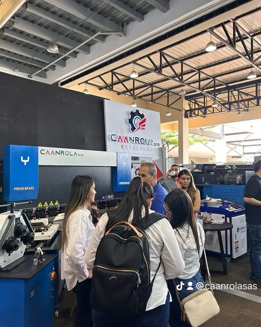 #expoindustrial #caanrolasas #metalmecanica #dobladoradelamina #laser #cortadorasdelamina #dolds